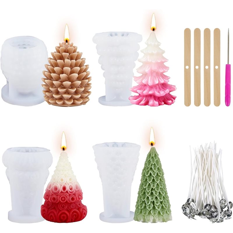 Xmas Candle Making - 【ALLOWANCE】Рождественская елка для изготовления свечей, форма