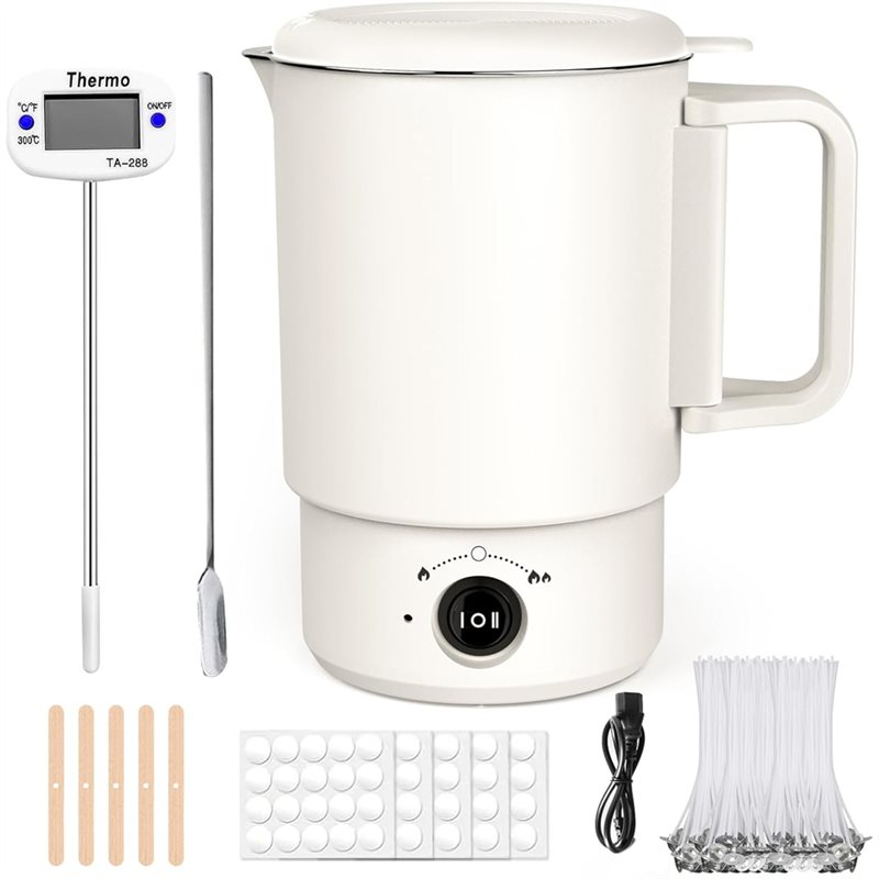 Candle Making Jug - Электрический воскоплавитель A47U с термометром, 800