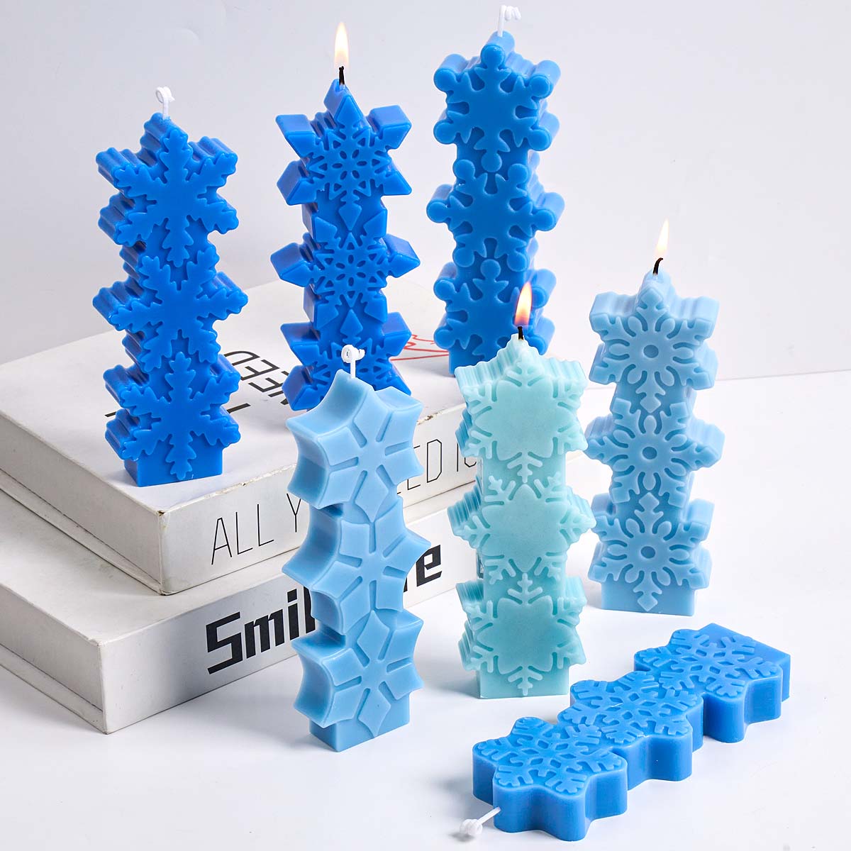 Xmas Candle Making - Рождественская форма для свечей в виде