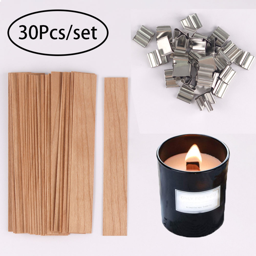 Candle Making Jug - 30 шт. деревянные фитили для изготовления