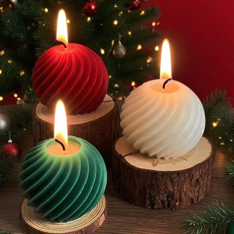 Спиральная полоса, силиконовая – обзор и цена Xmas Candle Making