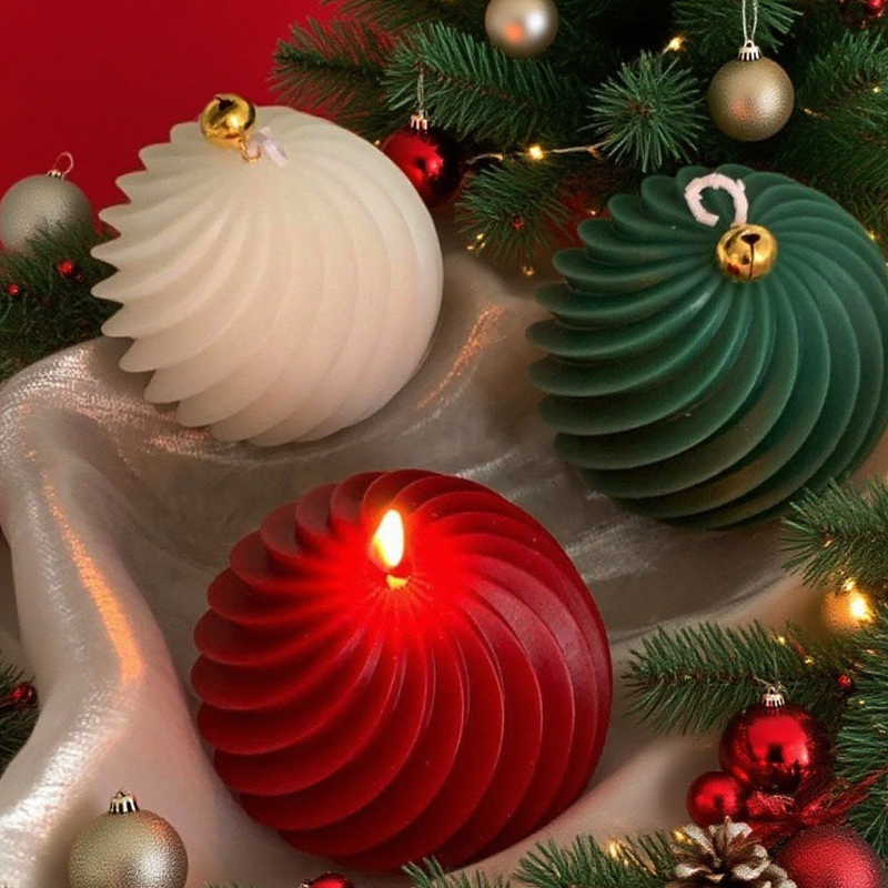 Спиральная полоса, силиконовая – обзор и цена Xmas Candle Making