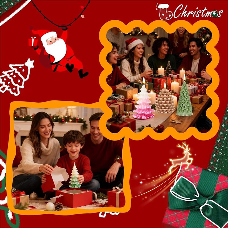 【ALLOWANCE】Рождественская елка – обзор и цена Xmas Candle Making