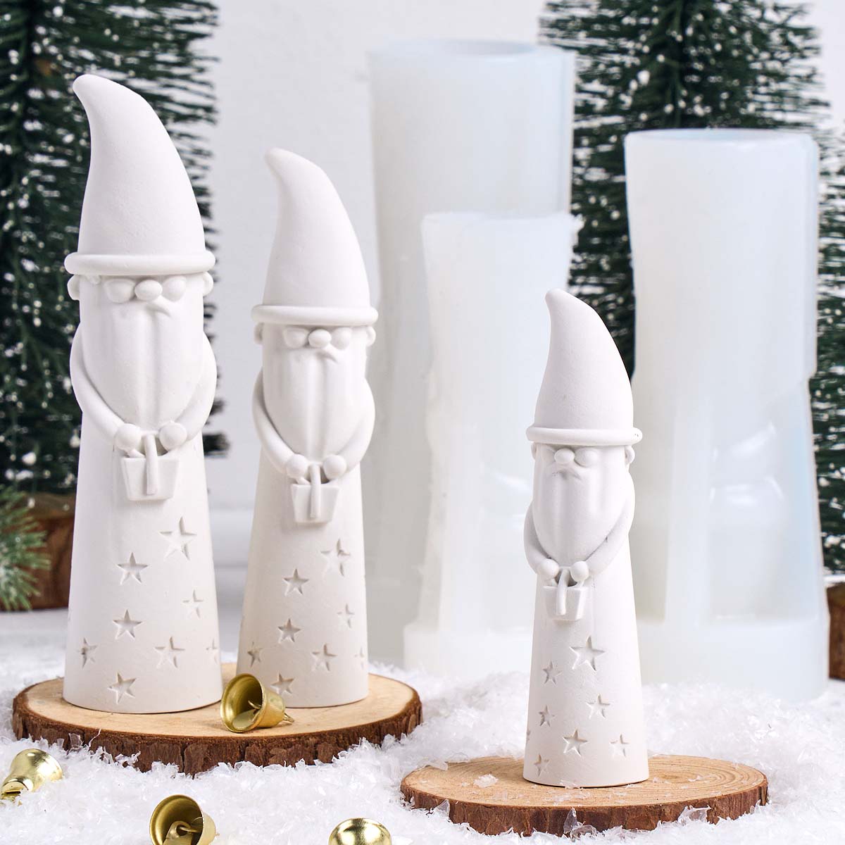 Силиконовая форма для рождеств – обзор и цена Xmas Candle Making