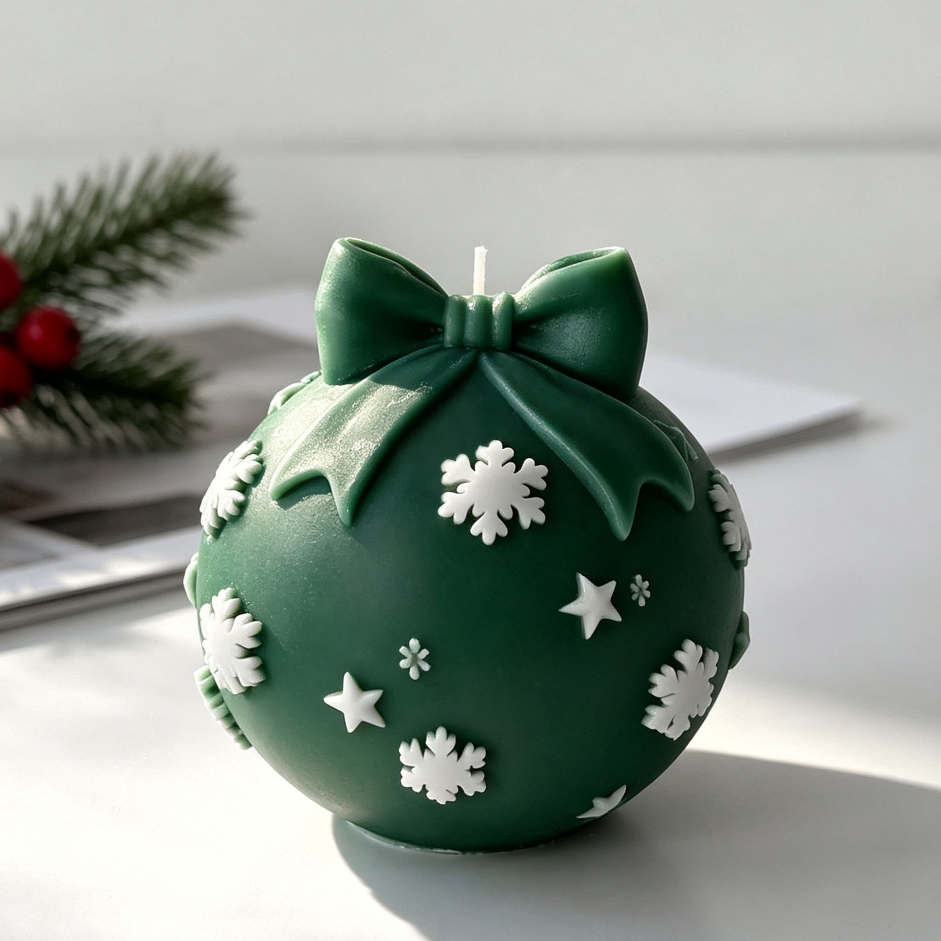 Силиконовая форма для рождеств – обзор и цена Xmas Candle Making