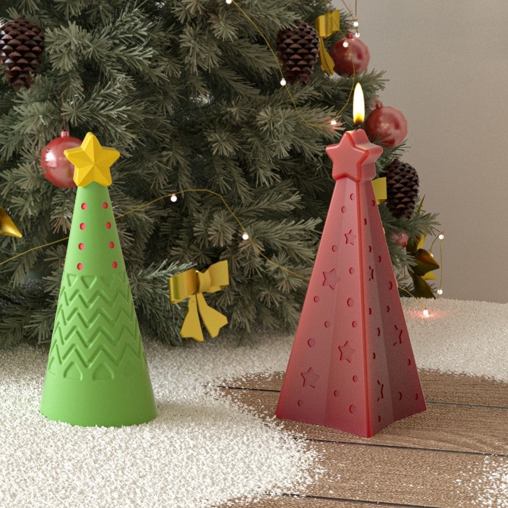 Силиконовая форма для рождеств – обзор и цена Xmas Candle Making