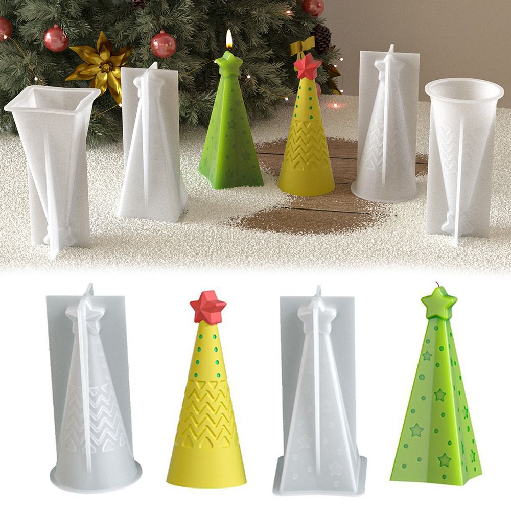 Силиконовая форма для рождеств – обзор и цена Xmas Candle Making