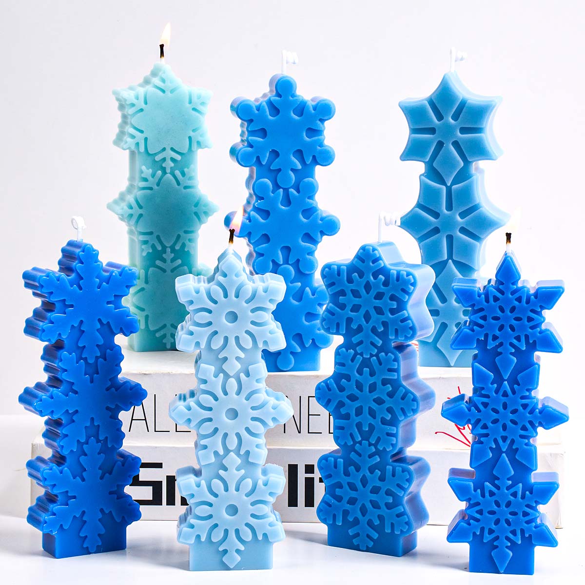 Рождественская форма для свече – обзор и цена Xmas Candle Making