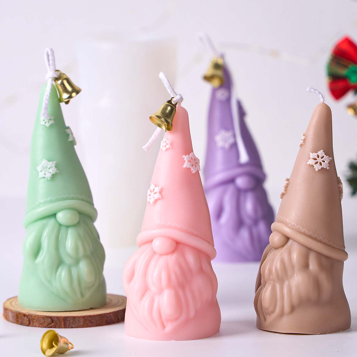 Силиконовая форма для рождеств – обзор и цена Xmas Candle Making