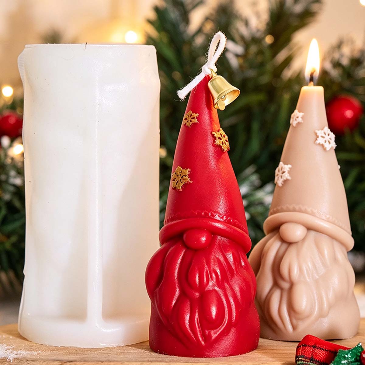 Силиконовая форма для рождеств – обзор и цена Xmas Candle Making
