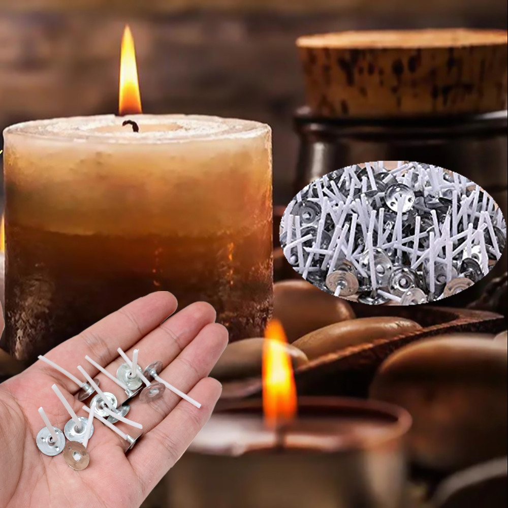 2,6/6 см 8-25 шт. фитили для с – обзор и цена Cotton Wick Pre Tabbed