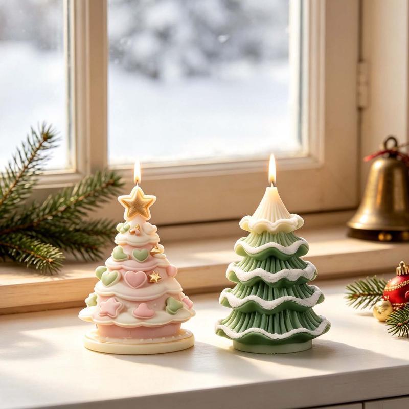 Силиконовая форма для рождеств – обзор и цена Xmas Candle Making