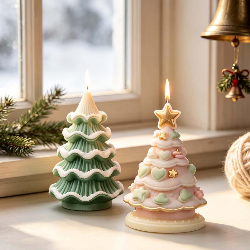 Силиконовая форма для рождеств – обзор и цена Xmas Candle Making