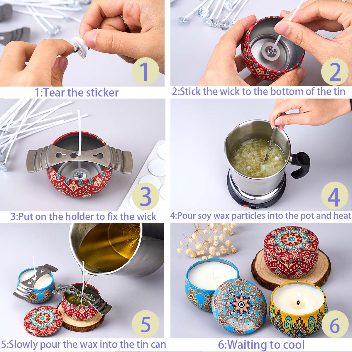 Набор для изготовления аромати – обзор и цена Candle Making Jug