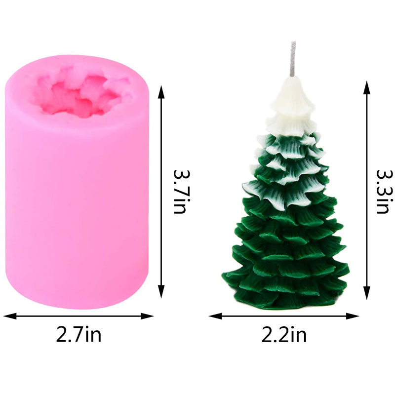 3D форма для рождественской ел – обзор и цена Xmas Candle Making